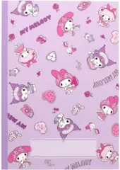 【中古】ノート・メモ帳 マイメロディ ノートB5 方眼 キャラパレ DC 「サンリオキャラクターズ」