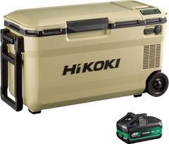 HiKOKI UL18DE(WMBZ) コードレス冷温庫 【メーカー1年保証付】18V 14.4V マルチボルト 36V 4.0Ah 大容量バッテリー BSL36B18X 付き サンドベージュ 36L ハイコーキ(旧日立工機)