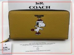 2024年最新】coach コーチ 長財布 スヌーピーの人気アイテム - メルカリ