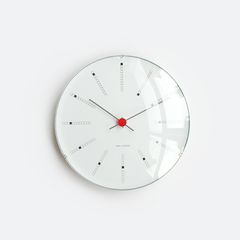 アルネ・ヤコブセン バンカーズ ホワイト29cm 壁掛け時計 - メルカリ