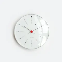 【新品】【1点販売】ARNE JACOBSEN[アルネ・ヤコブセン] Wall Clock Bankers 210mm[壁掛け時計 スイープ デンマーク　北欧　シンプル インテリア 贈り物 プレゼント ギフト]のサムネイル