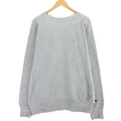 古着 90年代 チャンピオン Champion REVERSE WEAVE リバースウィーブ 刺繍タグ 目無し 無地 ブランクスウェットシャツ/eaa486293