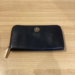 HAMANO HANAEL 長財布 ネイビー L字ファスナー - メルカリ
