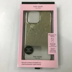 Kate Spade ケイトスペード その他ファッション小物 KSIPH-229-MOGLD Apple iPhone 14 Pro Max iPhoneケース Gold Metallic Ombre