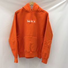 Supreme 2024AW ボックスロゴパーカー オレンジ Mサイズ /m 250408 02075hi◇128