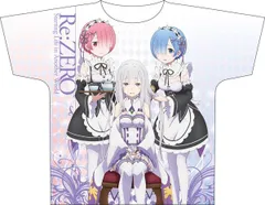 2023年最新】re:ゼロから始める異世界生活 tシャツ エミリア レムの