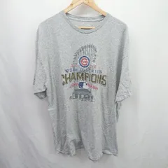 ◇ ⊂ シカゴカブス MLB メジャーリーグ チーム 半袖 Tシャツ サイズ2XL グレー系 メンズ E  【1507160025205】
