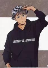 【中古】クリアファイル 宮治(レジャーver.) A4クリアファイル 描き下ろしイラスト 「ハイキュー!! TO THE TOP × 東武動物公園」