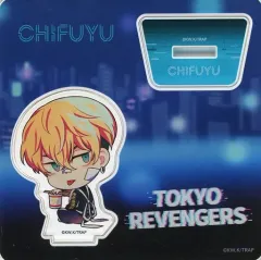 【中古】アクリルスタンド・アクリルパネル 松野千冬 アクリルスタンド ネオンシティ 「東京リベンジャーズ×ヴィレッジヴァンガード POP UP STORE」