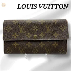 LOUIS VUITTON　ルイヴィトン　ポシェット ポルト モネ クレディ　旧サラ　長財布　M61725　モノグラム