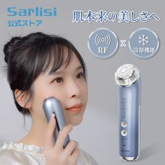 サーリシRF温冷美顔器 フェイスケア 6種類モード オールインワン美顔器 高周波 ems微電流 リフトアップ ラジオ波 目元ケア SABG09BL