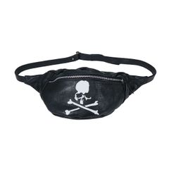 MASTERMIND WORLD マスターマインド ワールド x VANSON バンソン BONE FUNNY PACK ボーン ファニーパック ブラック レザー ウェスト バッグ ポーチ スカル クロスボーン julz
