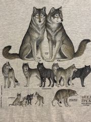 90s LIBERTY GRAPHICS　オオカミ　ヴィンテージ  1996　Diana Dee Tyler　ビンテージ　Tシャツ