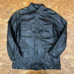 サイコバニー レザージャケット バックロゴ 羊革 ブラック L - メルカリ