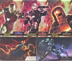 【中古】キャラカード アイアンマン メモリカードカードコレクション(5枚組) 「Happyくじ MARVEL インフィニティ・サーガ」 D賞