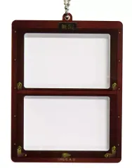 【中古】収納・携帯用アイテム モチーフ柄(レッド) アクリルコレクションケース(無限列車編A) 「鬼滅の刃 全集中展 -無限列車編・遊郭編-」