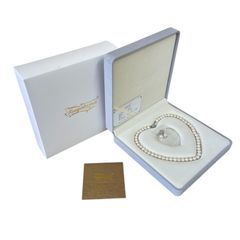 つやたまうるる 本真珠ネックレス ＆ イヤリングセット 7.0～7.5㎜ ホワイト 品質保証書付 NO.Y4083
