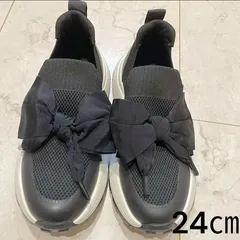 ※チコちゃん様専用【新品未使用】STACCATO　24㎝　リボン付き　シューズ