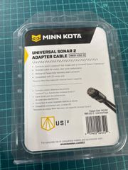ラスト1点　ミンコタ　MINN KOTA  ユニバーサル　ソナー2 アダプター　ケーブル　MKR-US2-9