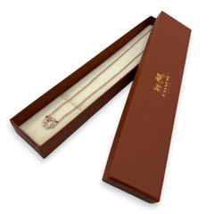 ​​​​Coach コーチ ハート ネックレス ピンクゴールド