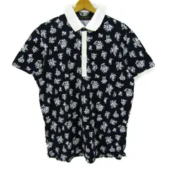 ETRO ペイズリー柄 半袖ポロシャツ ロゴ刺繍 46 大きいサイズ レディース ETRO フローラル ペイズリー ポロシャツ | ブルー | FARFETCH JP