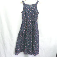 ◇ CIAOPANIC TYPY チャオパニックティピー 総柄 - 膝下丈 ワンピース サイズF ネイビー系 レディース E  【1406180093938】