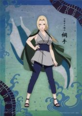 [중고] 클리어 포스터 A3 클리어 포스터 츠나테(정면/전신) [이치반 쿠지 ONLINE NARUTO-나루토- 질풍전 전설의 삼인] F상
