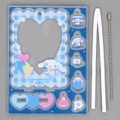 【中古】グッズセット シナモロール アクリルフレーム＆キーホルダーセット 「サンリオキャラクターズ」