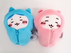 2体セット ちいかわ・ハチワレ 寝袋ぬいぐるみ