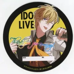 【中古】コースター(キャラクター) 六弥ナギ コレクションコースター 「一番カフェ アイドリッシュセブン～もーっと!アイドリッシュセブン!!～アンコール サテライト店ver.」 ドリンク購入特典