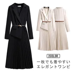  入学式 ママスーツ レディース ワンピース 卒業式スーツ 七五三 母 卒園式 スーツワンピース フォーマル Vネック プリーツワンピース フェイクレイヤード エレガント セレモニースーツ cj3H467