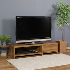 【送料無料】木目調 TV台 幅120cm テレビボード ラッロータイプ