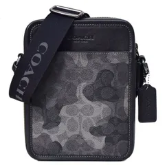 【極美品】コーチ　メッセンジャーバッグ　斜め掛け　シグネチャー　PVCブラック 2025年最新】COACH メッセンジャーバッグの人気アイテム - メルカリ