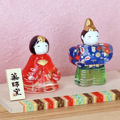 薬師窯 錦彩花かざり雛 雛人形・ひな祭り