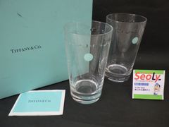 TIFFANY＆Co. ティファニー タンブラー グラス ガラス コップ 未使用品