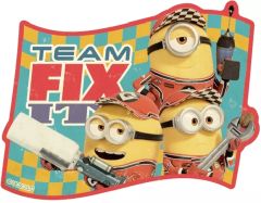 [중고] 스티커 스티커 (1) TEAM FIX IT 여행 스티커 [괴도 그루의 미니언 초변신]