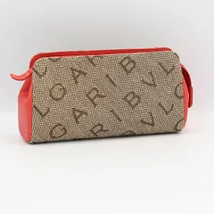 新品同様 ブルガリ ブラウン ポーチ OGH 2000000