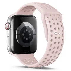 【人気商品】スポーツバンド 交換ベルト に対応 8/7/6/5/4/3/2/1 Series シリコン製 SE Ultra 柔らかい iWatch for 49mm 通気 45mm 44mm 耐衝撃 42mm 41mm 40mm 防汗 38mm バンド 女性