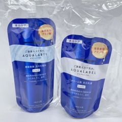 アクアレーベル　トリートメント　ブライトニング　しっとり　詰替化粧水150mlと乳液110mlセット