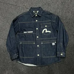 EVISU　エヴィス　デニムジャケット　Gジャン　道楽 1J6431/エヴィス 1507 セカンド デニムジャケット evisu Gジャン