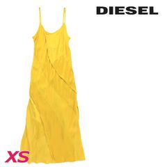新品タグ付 定価8.8万円 DIESEL メタリック デニム エプロンワンピース