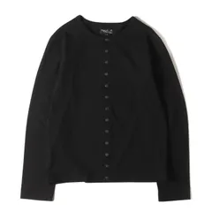 美品 agnes b. アニエスベー カーディガン サイズ:1 21SS コットン 天竺 カーディガン プレッション E259J000 長袖 ロングスリーブ カットソー homme ブラック 黒 日本製 トップス【メンズ】のサムネイル