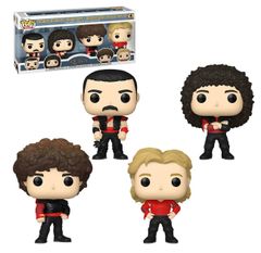 クイーン フィギュア 4体セット Queen Radio Gaga Funko Pop! Vinyl Figure 4P Freddie Mercury , Brian May...