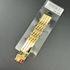 【新品】ヘアアクセサリー 1点 4本セット ヘアピン ゴールド ツイストデザイン キレイ◆