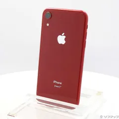 〔中古品〕 iPhoneXR 256GB プロダクトレッド MT0X2J／A SIMフリー【258】