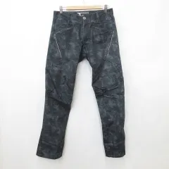 オークリースカルコレクション OAKLEY SKULL COLLECTION ゴルフ スポーツウエア パンツ 3D 立体裁断 ストレッチ ロング 総柄 グレー 33