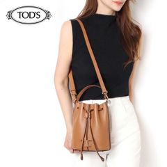 25SSモデル トッズ TOD'S Tタイムレス 2WAY MICRO BAG 2WAYバッグ【BROWN】 XBWTSAQ0000 Q8E S410/【2025SS】l-bag
