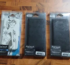 ipod touch 5th / 6th / 7th 手帳型ケース 【第5世代 / 第6世代 / 第7世代】アイポッドタッチ レザーケース ipodケース 手帳 カバー マグネットタイプ エルサ／スターウォーズ