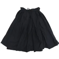 【美品】コムデギャルソン　ひざ丈スカート・08AW・巻き ・ラップ・ギャバジン COMME des GARCONS COMME des GARCONS（コムデギャルソン