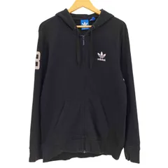 アディダスオリジナルス adidas Originals フロントパフォーマンスロゴプリント バスケットボールフーディー メンズ  M